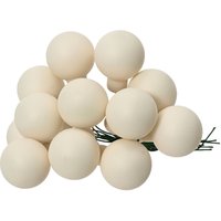 Mattweißer Weihnachtsdekostrauß ø2 cm von WEBMARKETPOINT