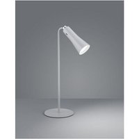 3 in 1 LED Akku Tischleuchte MAXI mit Klemm- & Klebestation, Grau H: 36cm von REALITY LEUCHTEN