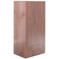 Webmarketpoint - Modularer Kleiderschrank mit 2 Türen und 2 Schubladen in antikem Nussbaum 90x60xH 180 cm Webmarketpoint - Modularer Kleiderschrank mit 2 Türen und 2 Schubladen in antikem Nussbaum 90x60xH 180 cm von WEBMARKETPOINT
