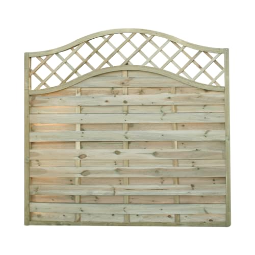Panels Platten imprägniert Barriere cm.180 x 180 Zäune Garten von WEBMARKETPOINT