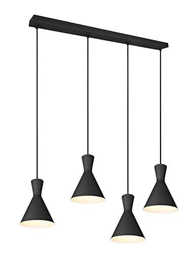 Reality Leuchten Pendelleuchte Enzo R30784032, Metall Schwarz matt, exkl. 4x E27 Reality Leuchten Pendelleuchte Enzo R30784032, Metall Schwarz matt, exkl. 4x E27 von RL LIVE YOUR LIGHT