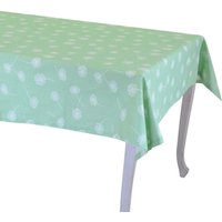 Rechteckige Tischdecke aus wassergrünem Stoff cm140x180 von VACCHETTI