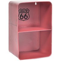 Rechteckiges rotes Bristol-Metallregal mit 2 Regalen cm20x15h30 Rechteckiges rotes Bristol-Metallregal mit 2 Regalen cm20x15h30 von WEBMARKETPOINT