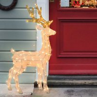 Renna 3D 85 cm rechts mit 120 LED und Timer IP44 Renna 3D 85 cm rechts mit 120 LED und Timer IP44 von WEBMARKETPOINT