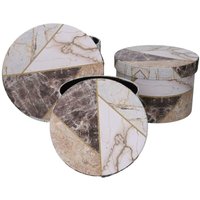 Runde Kunstlederbox aus Marmor 1-3 cm ø27h18 Runde Kunstlederbox aus Marmor 1-3 cm ø27h18 von WEBMARKETPOINT