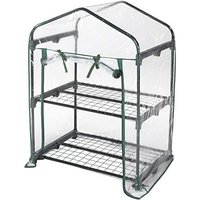 Garden Friend - Schnelles Balkongewächshaus cm 70 x 50 x h 95 – 2 Regale Mondo Verde von MONDO VERDE