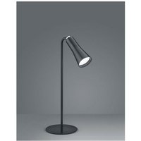 3 in 1 led Akku Tischleuchte maxi mit Klemm- & Klebestation, Schwarz h: 36cm von REALITY LEUCHTEN