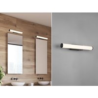 LED Bad Wandleuchte MATTIMO mit Schalter Schwarz - Spiegelleuchte, Breite 40cm LED Bad Wandleuchte MATTIMO mit Schalter Schwarz - Spiegelleuchte, Breite 40cm von Trio