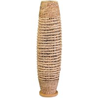 Stehlampe aus natürlichem Rattan mit Sockel ø31h119,5 cm von IPERBRIKO