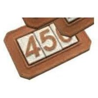 Terrakotta-Rahmen mit drei Ziffern für Zahlen, Hausgarten-Dekoration Terrakotta-Rahmen mit drei Ziffern für Zahlen, Hausgarten-Dekoration von WEBMARKETPOINT