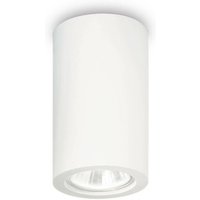Ideal Lux - Tower - 1 Light Round Surface Mounted Downlight Weiß von IDEAL LUX