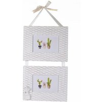 Wandbilderrahmen Kaktus weiß Holz mehrfach 2St. cm24x50x1 Wandbilderrahmen Kaktus weiß Holz mehrfach 2St. cm24x50x1 von WEBMARKETPOINT