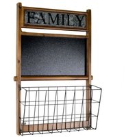 1 Platz Briefständer aus Holz mit Familientafel cm45x14,5h66,5 1 Platz Briefständer aus Holz mit Familientafel cm45x14,5h66,5 von WEBMARKETPOINT