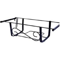Balkonpflanzgefäß 40 cm schwarz verstellbar von WEBMARKETPOINT