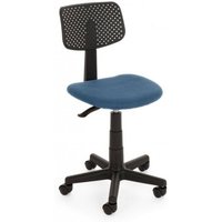 Webmarketpoint - Bürostuhl mit blauen verstellbaren Rädern von WEBMARKETPOINT