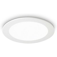 Groove - led 1 Light Large Round Warm Einbaustrahler Weiß - Ideal Lux von IDEAL LUX