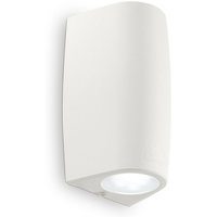 Ideal Lux - Keope - led 1 Light Outdoor Kleine Wandleuchte Weiß IP55, GU10 von IDEAL LUX