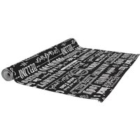 Läufer Tischdecke 40x140 cm schwarz aus Baumwolle von WEBMARKETPOINT