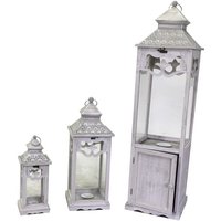 Webmarketpoint - Laterne Holz Metall 1-3 gebleicht mit quadratischer Tür cm32x32h118 Webmarketpoint - Laterne Holz Metall 1-3 gebleicht mit quadratischer Tür cm32x32h118 von WEBMARKETPOINT