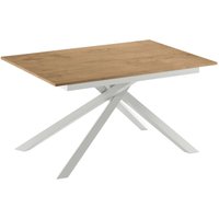 Pulse – Ausziehbarer Tisch (140/190 x 90 cm) aus weißem Melamin von WEBMARKETPOINT