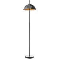 Webmarketpoint - Recycelter schwarzer Pappschirm Stehleuchte D34xD34x160h cm von WEBMARKETPOINT