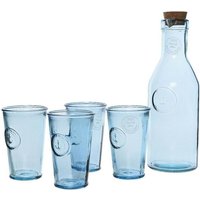 Webmarketpoint - Set aus Karaffe und 4 Gläsern aus Glas mit Kaemingk-Ankerdekor Webmarketpoint - Set aus Karaffe und 4 Gläsern aus Glas mit Kaemingk-Ankerdekor von WEBMARKETPOINT