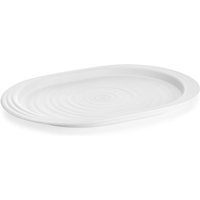 Tablett l Tierra Guzzini Milchweiß von WEBMARKETPOINT