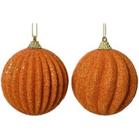 Webmarketpoint - Weihnachtskugel aus Schaumstoff mit Glitzerperlen, 2er Set, kupferrot, ø 8cm Webmarketpoint - Weihnachtskugel aus Schaumstoff mit Glitzerperlen, 2er Set, kupferrot, ø 8cm von WEBMARKETPOINT