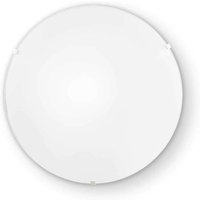 Simply - 1 Light Indoor Small Flush Light Weiß, E27 - Ideal Lux von IDEAL LUX
