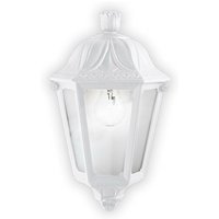 Anna - 1 leichte Wandlaterne für den Außenbereich Weiß IP44, E27 - Ideal Lux von IDEAL LUX