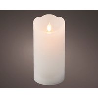 Wellenförmige Kerze für den Innenbereich h 15 x ø 7.5 cm von WEBMARKETPOINT