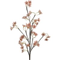 Zuckerzweig rosa mit Glitzer h 64 cm von WEBMARKETPOINT