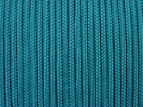 WEBandBUY 4 Meter Flechtschnur Farbe: Türkis Dicke 2mm Fallschirmschnur Fallschirmseil para.-Cord von WEBandBUY