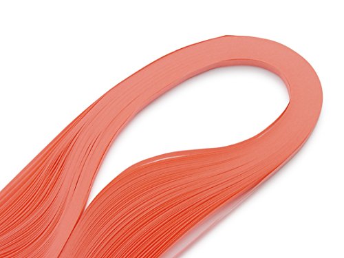 WEBandBUY Quilling Papierstreifen 120 Stück 390mm lang 3mm breit helles Pink von WEBandBUY