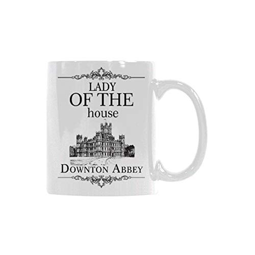 WECE Lustige Kaffeetasse mit der Aufschrift "Lady of the House", Downton Abbey von WECE