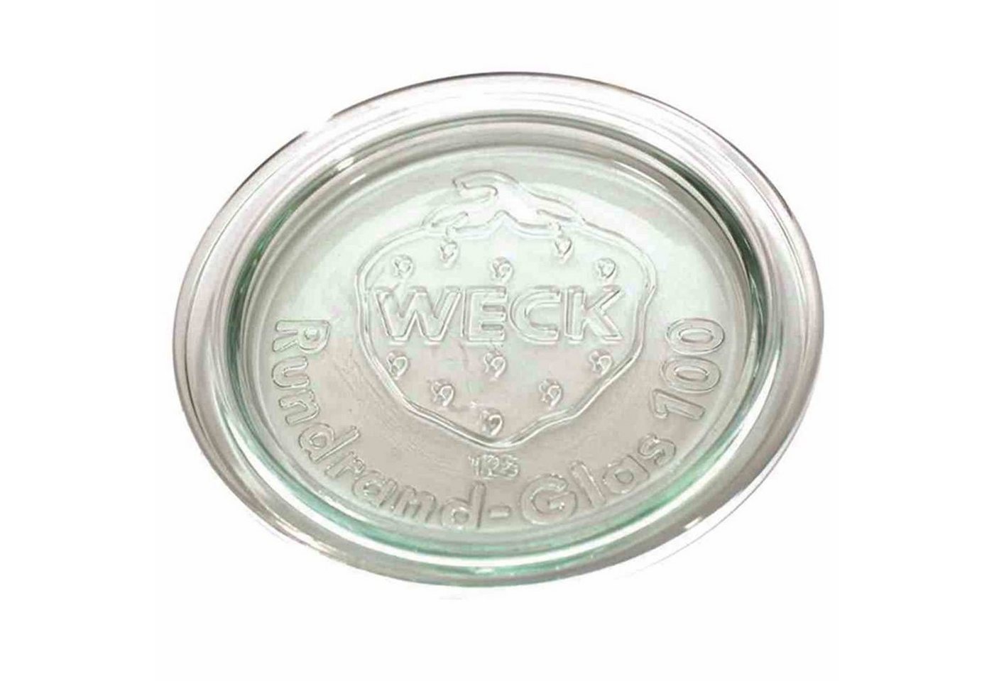 WECK Fermentationsdeckel Ersatzdeckel für Rundrand-Glas 100 mm einzeln von WECK