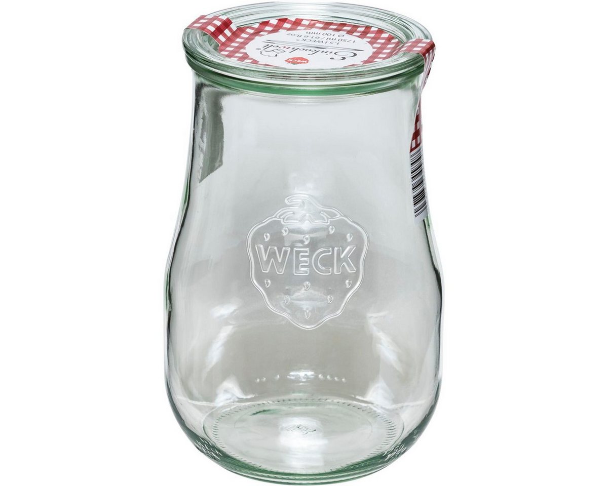 WECK Karaffe Rundrandglas Tulpe 1750ml WECK Karaffe Rundrandglas Tulpe 1750ml von WECK