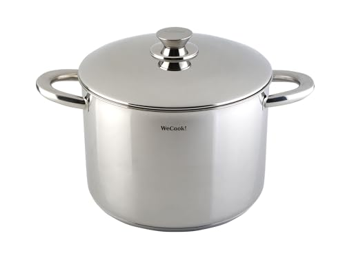 STAINLESS STEEL POT WITH LID 18 cm. STAINLESS STEEL POT WITH LID 18 cm. von WECOOK!