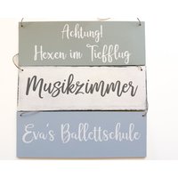 Wunschtext Schild Personalisiert Aus Holz von WEDDINGCANSdeborina