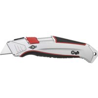 WEDO Safety Alu Cuttermesser 19 mm silber/schwarz von WEDO