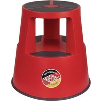Wedo - Rollhocker pp & tpe rot H.mit/ohne Belastung 420/428mm von WEDO
