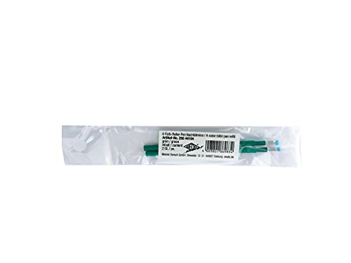 WEDO 25644104 Ersatzmine Vierfarb-Gelschreiber, 2er Pack, grün von WEDO