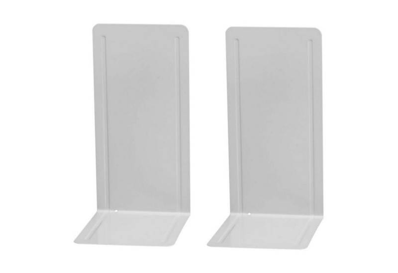 WEDO Buchstütze WEDO Buchstützen Registraturstützen 2er Set 140x120x240 mm grau Metall von WEDO