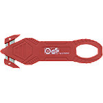 WEDO Cuttermesser 78864 Rot 0,8 x 4,6 x 15,2 cm von WEDO