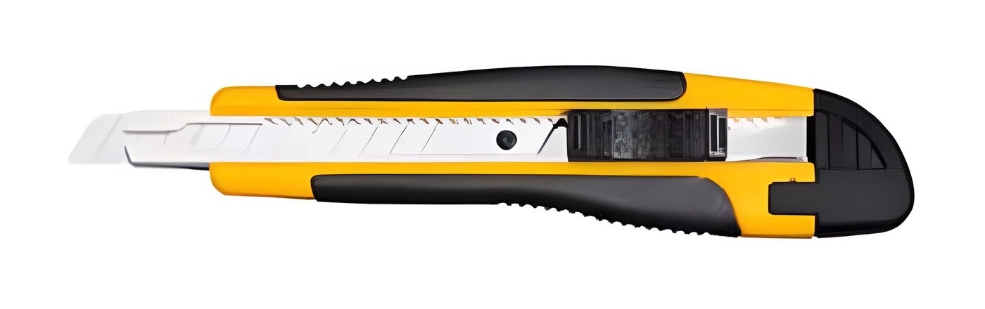 WEDO Cuttermesser Wedo Cutter Soft 9 mm sw.ge incl. 2 Ersatzklingen von WEDO