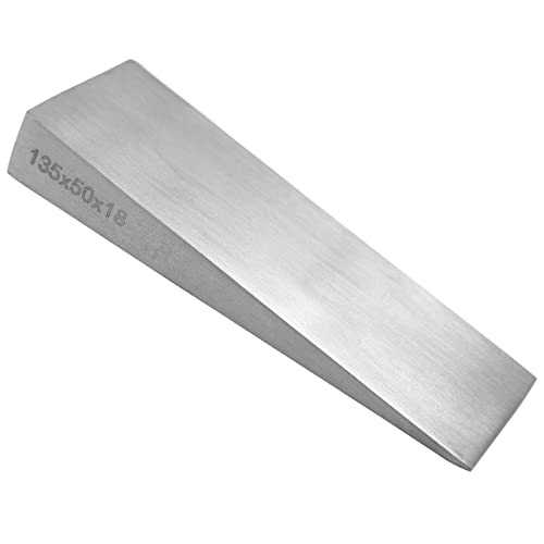 WEDO Edelstahl Flanschkeil,40 x 40 x 200mm,Keil für Rohrverschraubung,Schweißwerkzeug,Metallflanschkeil,korrosionsbeständig und stark,Spreizflansche,hitzebehandelt Rohrverschraubung von WEDO