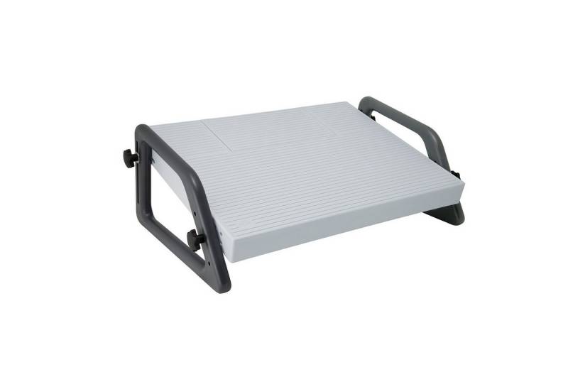 WEDO Fußstütze WEDO Fußstütze Relax lichtgrau Nr. 2751, Aussparung für Fußschalter von WEDO