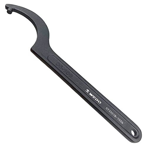 WEDO Hakenschlüssel,C Schraubenschlüssel,C Schlüss Einstellbarer Hakenschluessel für Nutmuttern 45-50mm,Länge 207mm,40 Chromstahl C Hakenschlüssel Spannzangen Rundmutter,Einmal gestanzt WEDO Hakenschlüssel,C Schraubenschlüssel,C Schlüss Einstellbarer Hakenschluessel für Nutmuttern 45-50mm,Länge 207mm,40 Chromstahl C Hakenschlüssel Spannzangen Rundmutter,Einmal gestanzt von WEDO