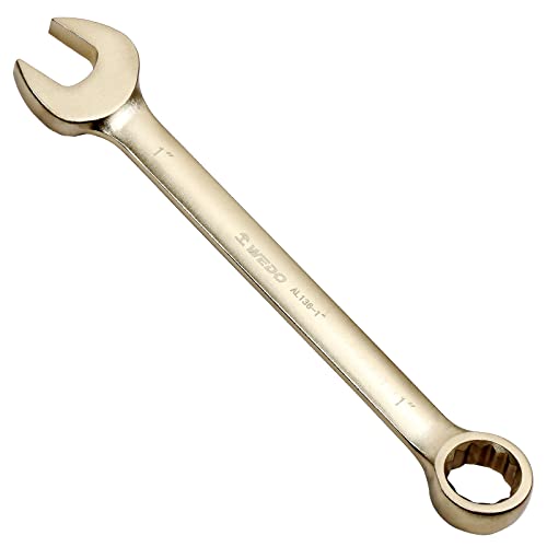 WEDO Maulringschlüssel,Gabelringschlüssel,Nicht funkelnd Ringschlüssel,SW 22mm,Länge 245mm,Aluminum Bronze,Schraubenschlüssel,DIN 3113,BAM Zertifizierung von WEDO