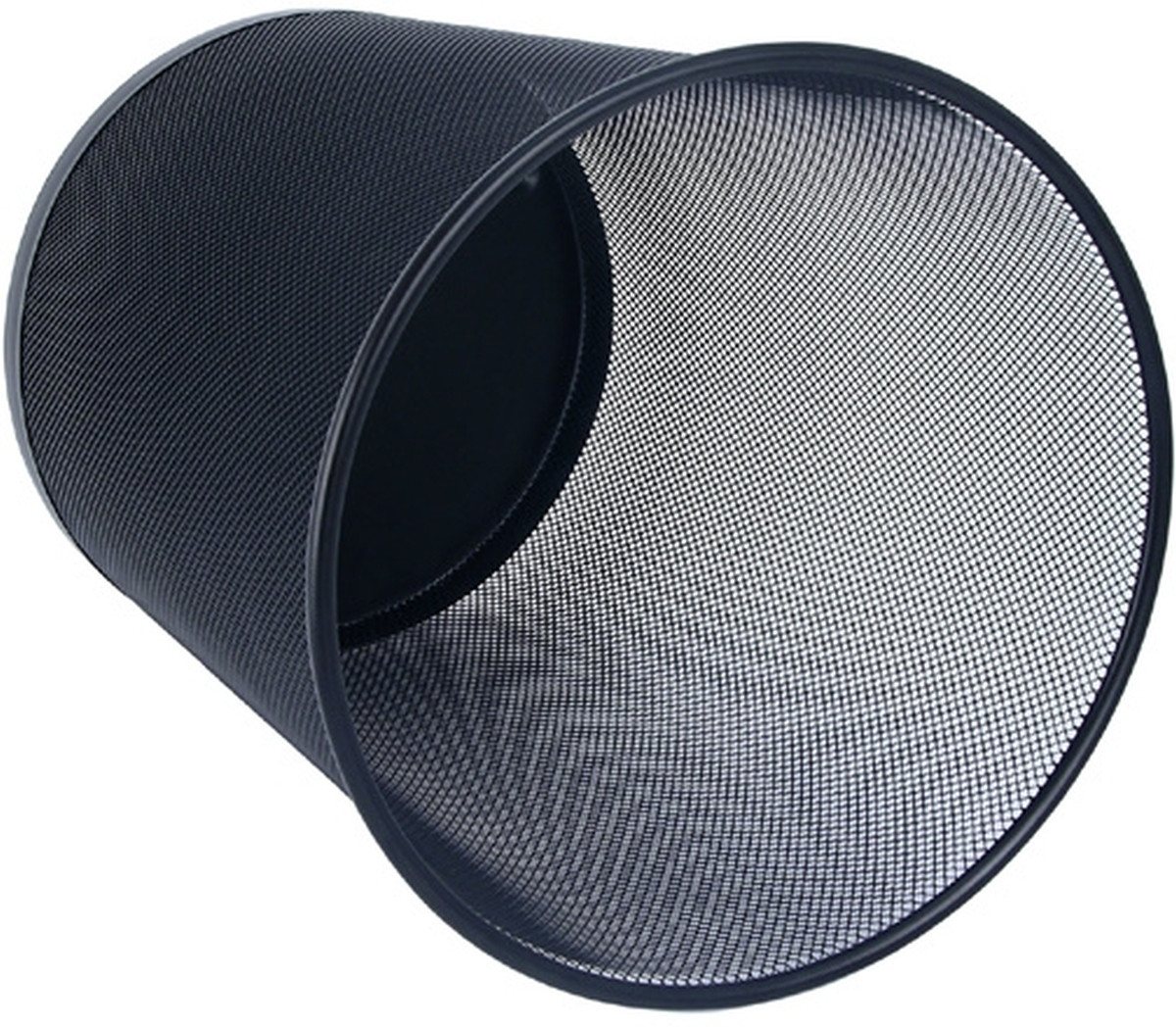 WEDO Papierkorb Papierkorb Office 18l schwarz (12 Stück) von WEDO